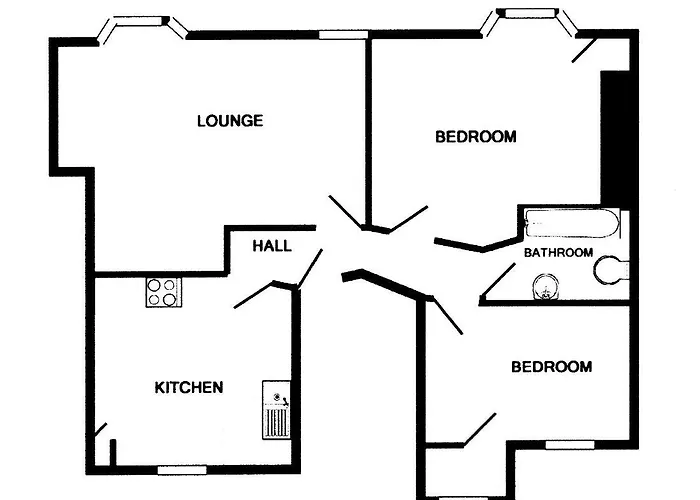 アパート 1, Hildegard House, 27 Skinner St, Yo21 3ah ウィットビー